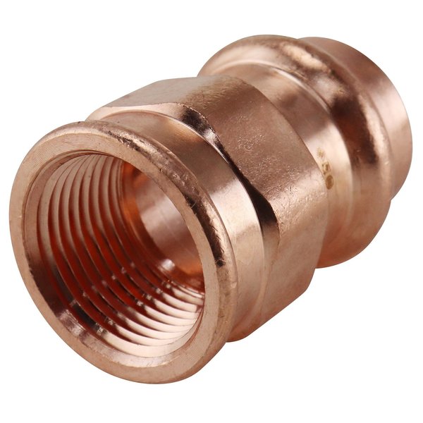 Copper Press By Tmg 3/4 in. x 3/4 in. Copper Press x FPT Pressure Adapter XPRFA34